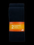 2pk Cotton Rich Thermal Tights (4-14 Yrs)